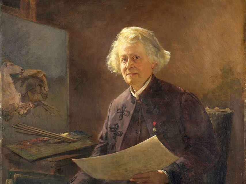 <span>Rosa Bonheur, pintora de leyenda y lesbiana visible en el siglo XIX</span>
