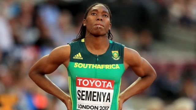 <span>La atleta lesbiana Caster Semenya, retirada injustamente de los Juegos Olímpicos.</span>
