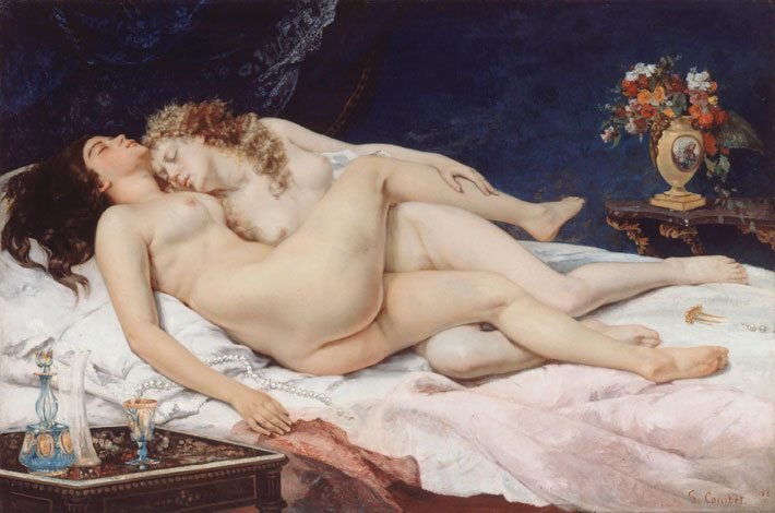 
<span>Gustave Courbet: El sueño, el sexo y la sinergia de dos amantes sin complejos</span>
