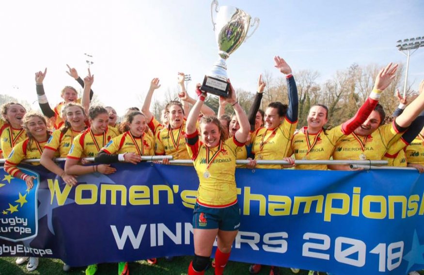 <span>La selección femenina de rugby consigue el sexto Campeonato de Europa</span>
