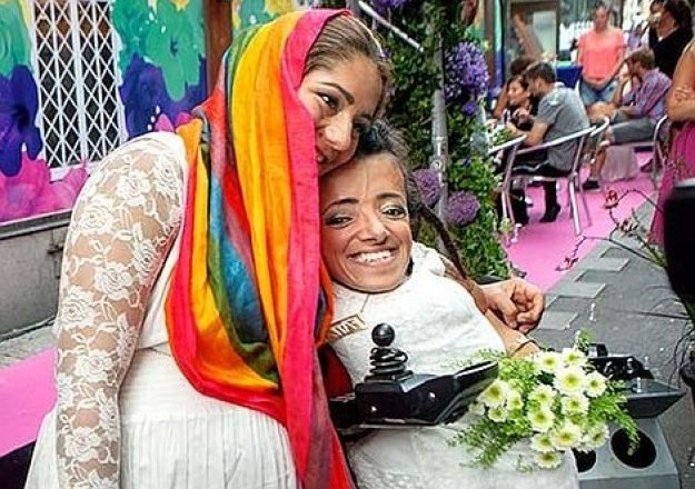 <span>Las primeras lesbianas de Irán que se casan por el rito musulmán</span>
