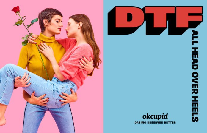 <span>La nueva publicidad de Ok Cupid, tremendamente lésbica.</span>
