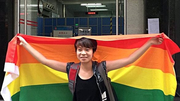 
<span>Qiu Bai, la joven lesbiana que ha demandado al gobierno chino</span>
