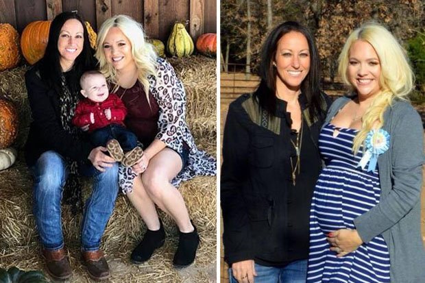 <span>Una pareja de lesbianas hace historia al dar a luz un bebé que estuvo en el vientre de las dos</span>
