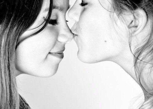 pareja les joven