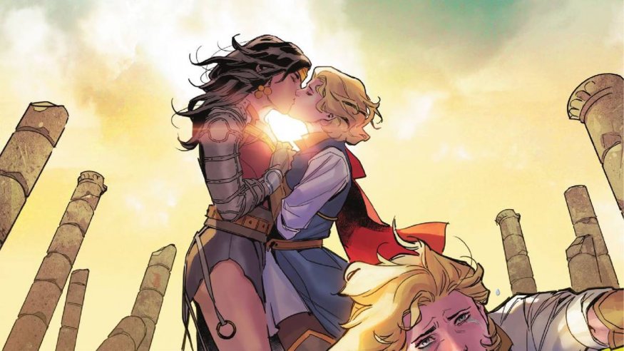 <span>Wonder Woman sale por fin del armario en DC Comics y se enamora de la prima de Superman</span>
