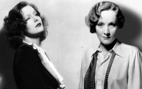 <span>Lesbianismo en el Hollywood dorado: Greta Garbo y Marlene Dietrich</span>
