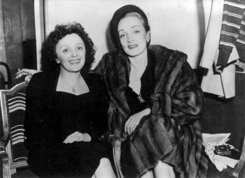 <span>Lesbianismo en el Hollywood dorado: Edith Piaf y Marlene Dietrich</span>
