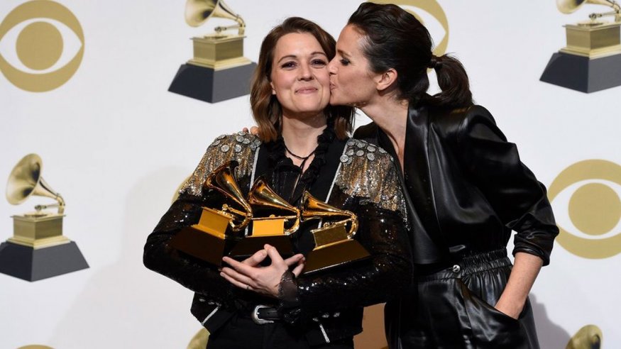 <span>La compositora lesbiana Brandi Carlile, la gran triunfadora de los Grammy</span>
