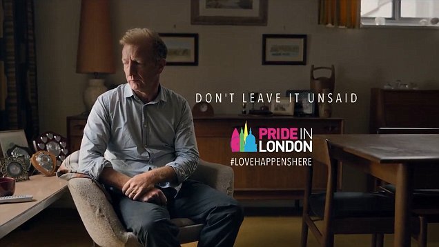 <span>No te quedes sin decirlo, el lema de la campaña para el Orgullo en Londres</span>
