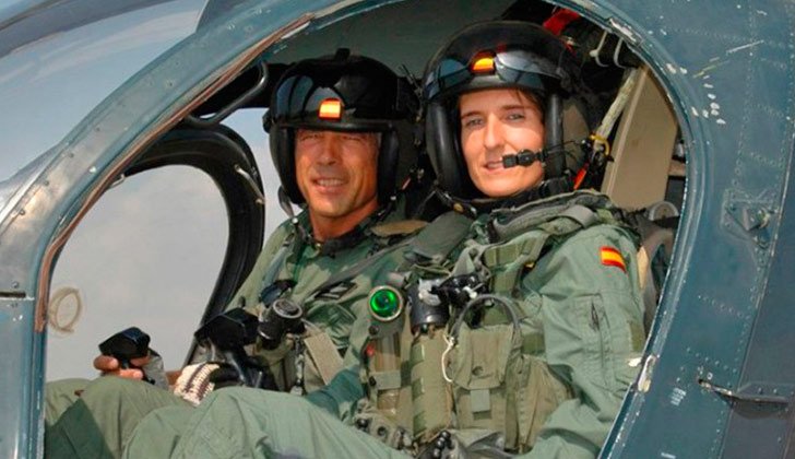 
<span>Patricia Campos, la piloto militar que tuvo que dejarlo por ser lesbiana.</span>
